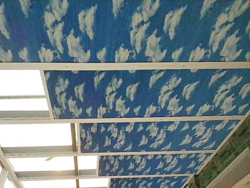 电动蜂巢帘